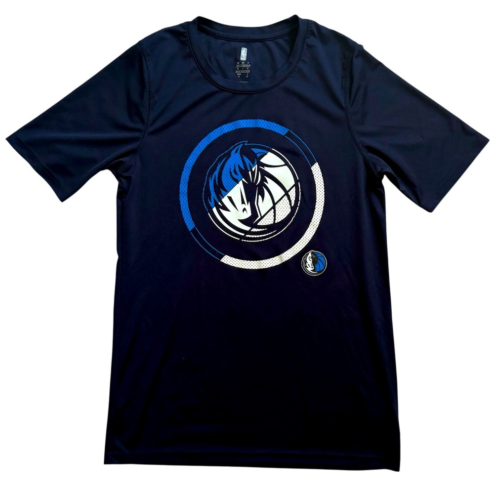NBA Dalls Mavericks Short Sleeve Shirt Size Youth XL